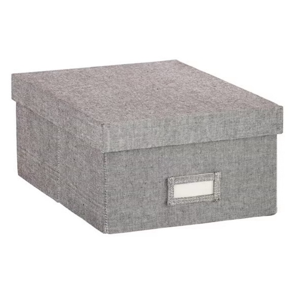 Two Container Store Storage Boxes - Picture 2 of 3